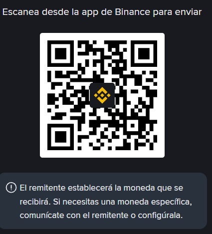 QR Binance